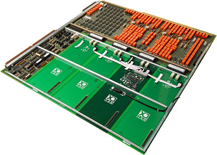 XJLink2-CFM cards on a Teradyne Multi-Function Application Board