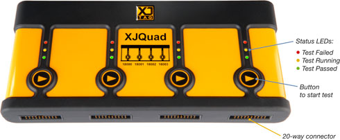 XJQuad multiport JTAG adapter